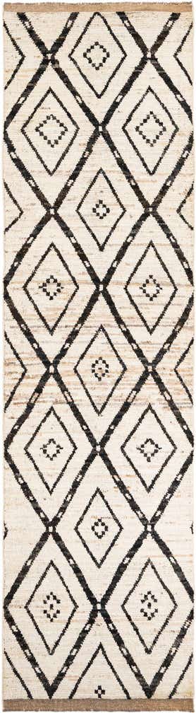 3' 5 x 12' 10 Hand Knotted Moroccan Wool Runner Rug