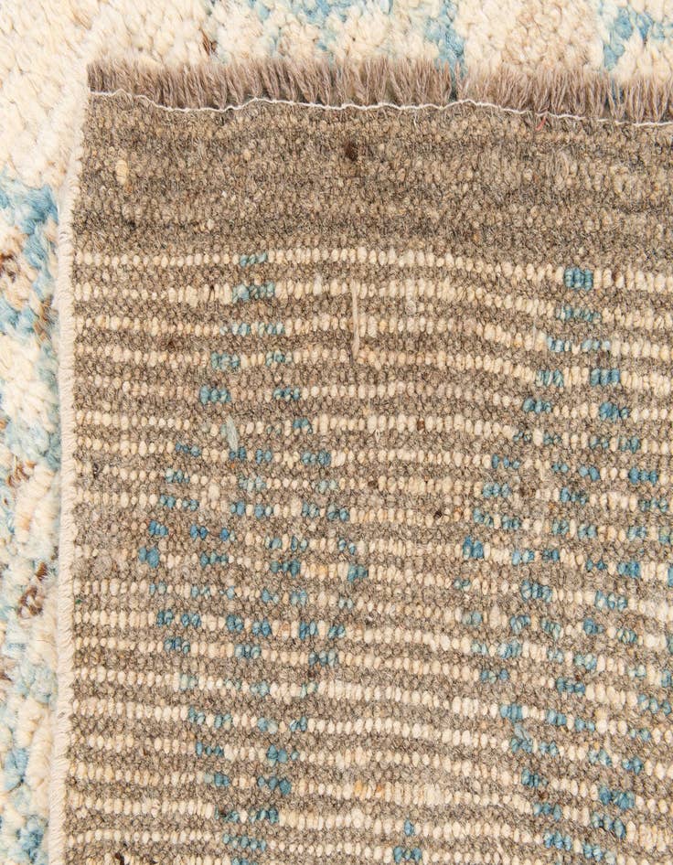 Detail image of 3' 1 x 15' 10  Hand Knotted Moroccan Wool Runner Rug