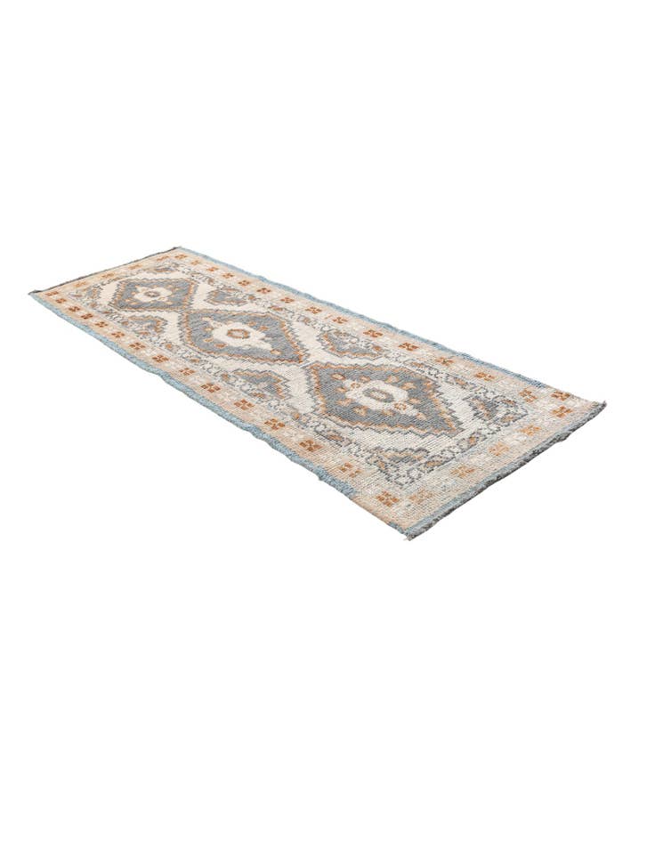 Detail image of 3' x 8' 8 Hand Knotted Moroccan Wool Runner Rug