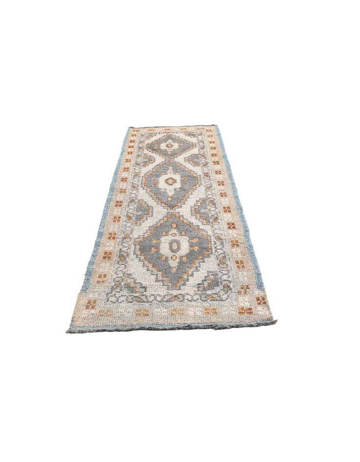 Detail image of 3' x 8' 8 Hand Knotted Moroccan Wool Runner Rug