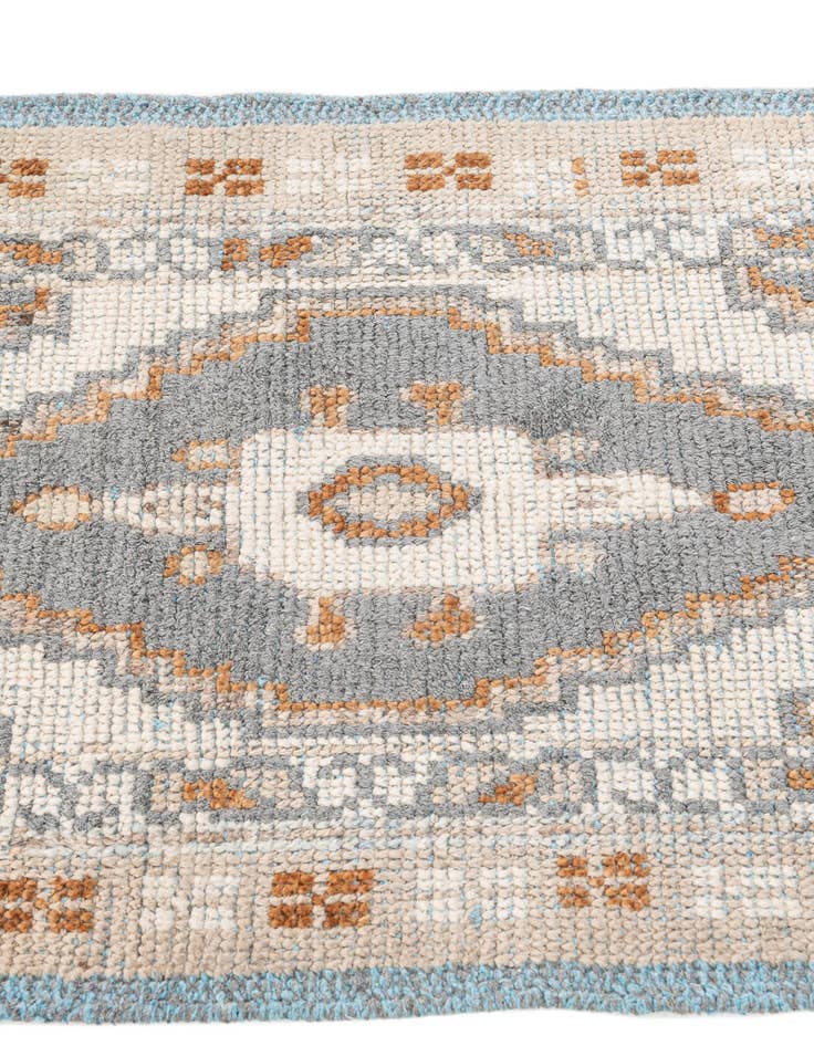Detail image of 3' x 8' 8 Hand Knotted Moroccan Wool Runner Rug
