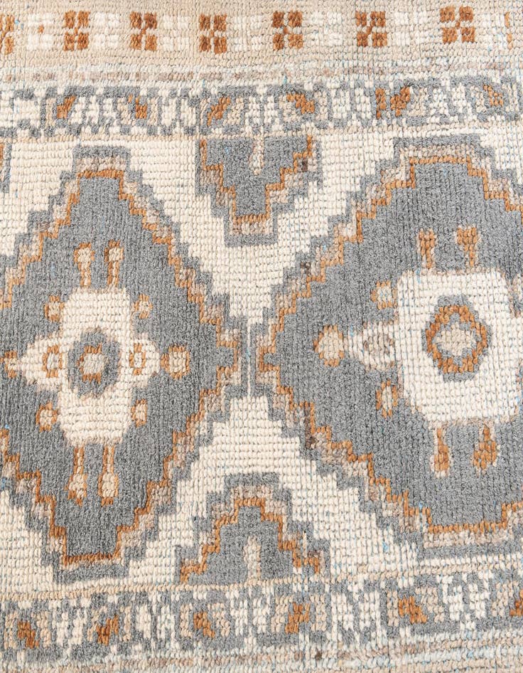 Detail image of 3' x 8' 8 Hand Knotted Moroccan Wool Runner Rug