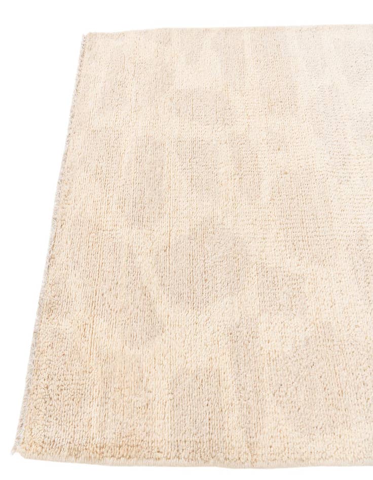 Detail image of 2' 8 x 8' 3  Hand Knotted Moroccan Wool Runner Rug