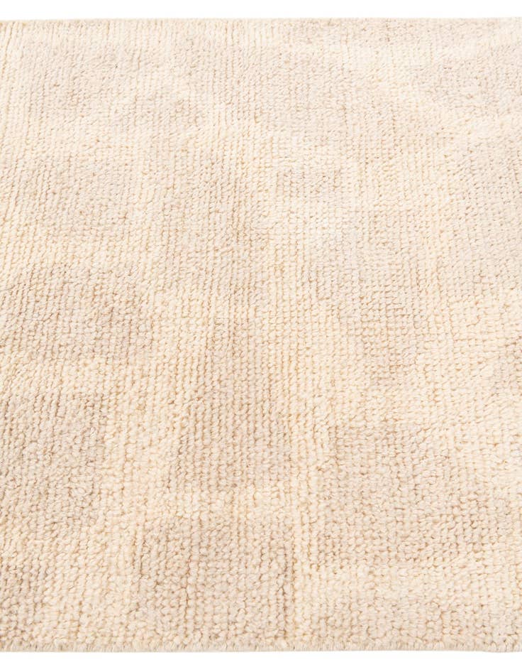 Detail image of 2' 8 x 8' 3  Hand Knotted Moroccan Wool Runner Rug