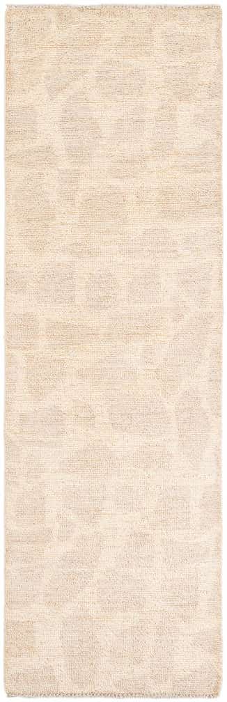 2' 8 x 8' 3 Hand Knotted Moroccan Wool Runner Rug