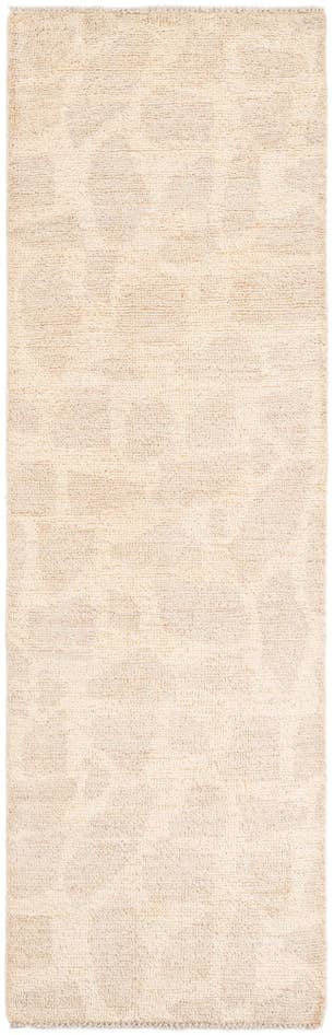 Detail image of 2' 8 x 8' 3 Hand Knotted Moroccan Wool Runner Rug