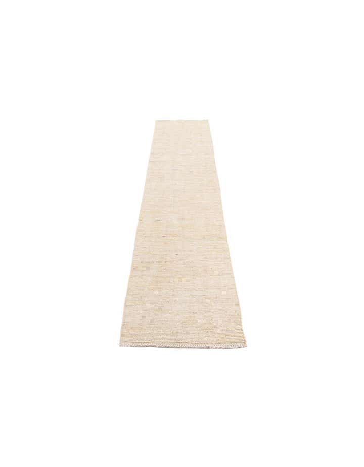 2' 7 x 10' 3 Hand Knotted Moroccan Wool Runner Rug