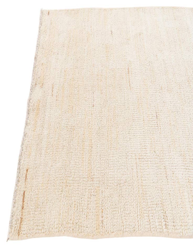 Detail image of 2' 7 x 10' 3  Hand Knotted Moroccan Wool Runner Rug