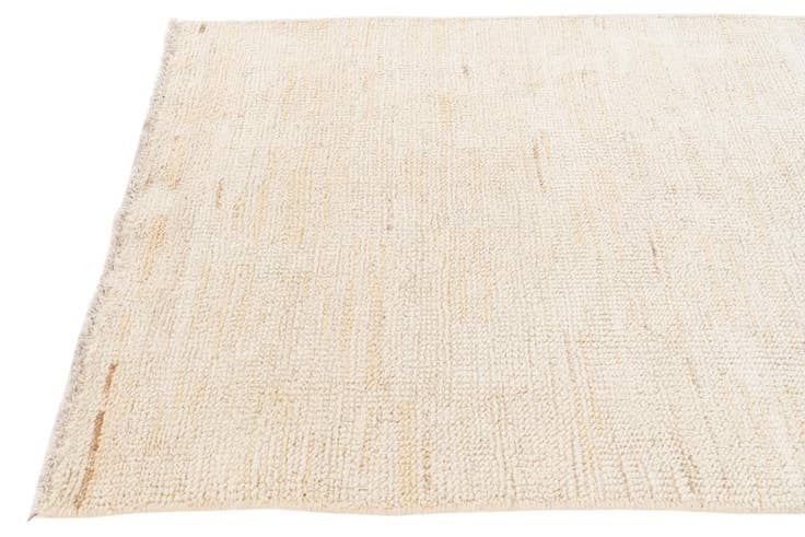 Detail image of 2' 7 x 10' 3 Hand Knotted Moroccan Wool Runner Rug