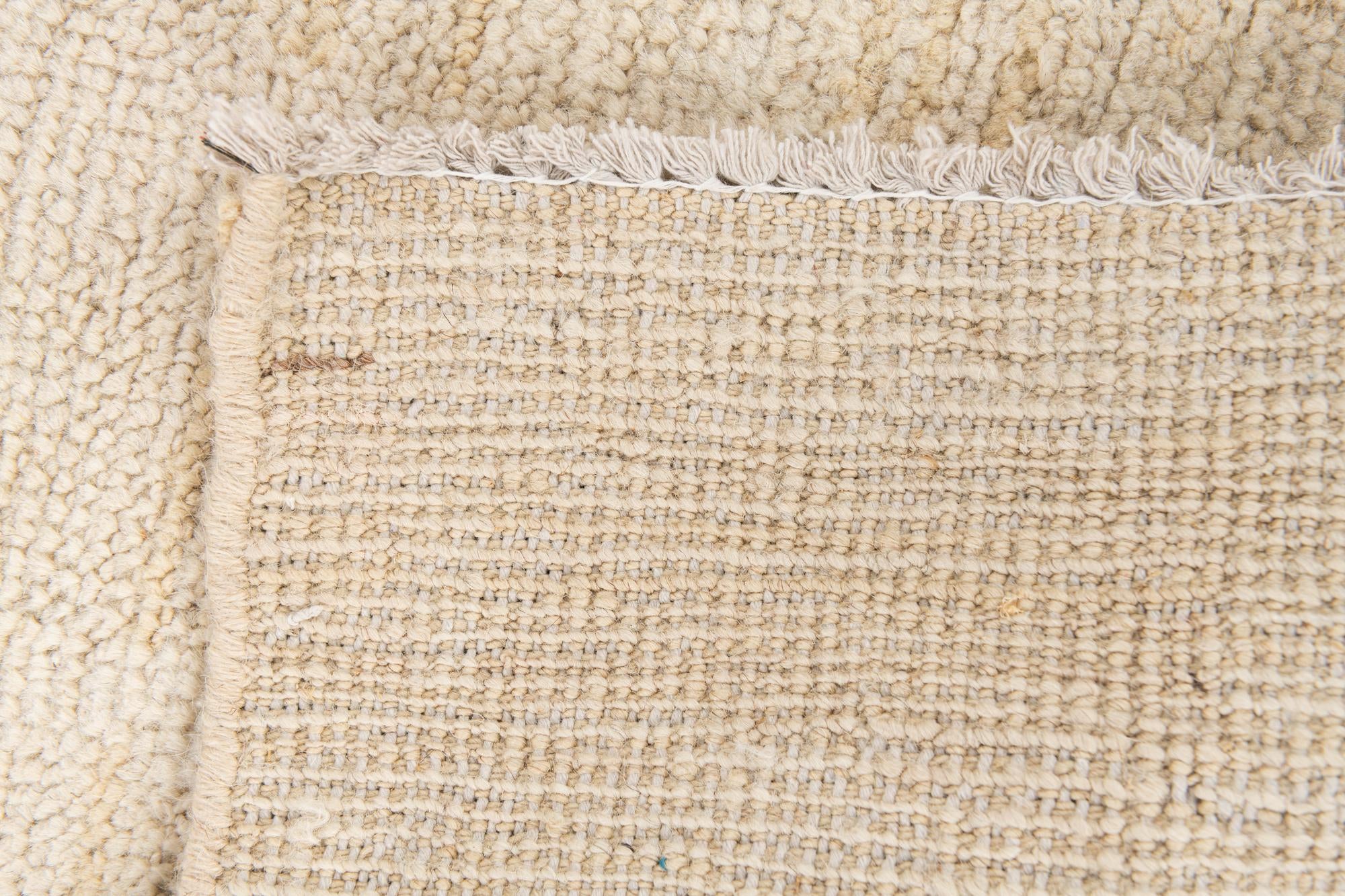 2' 7 x 10' 3 Hand Knotted Moroccan Wool Runner Rug