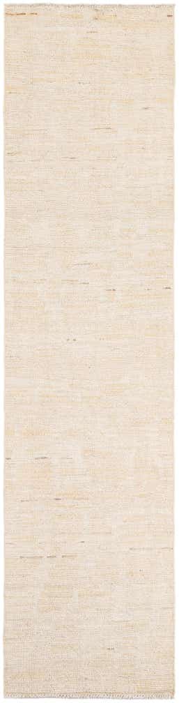 2' 7 x 10' 3 Hand Knotted Moroccan Wool Runner Rug
