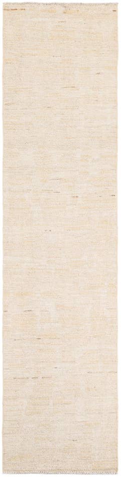 Detail image of 2' 7 x 10' 3 Hand Knotted Moroccan Wool Runner Rug