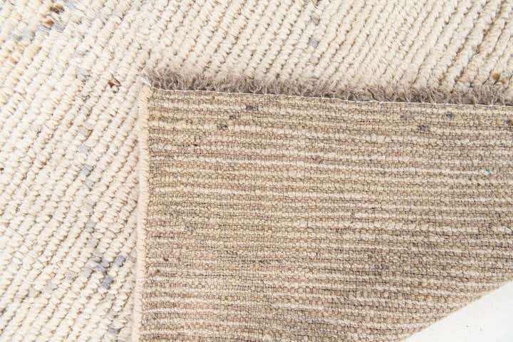 2' 8 x 7' 10 Hand Knotted Moroccan Wool Runner Rug