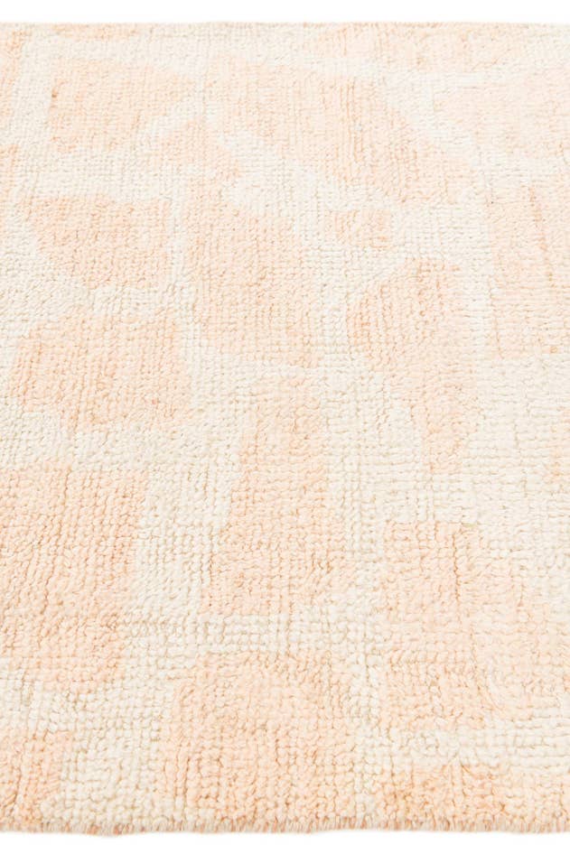 Detail image of 2' 10 x 8' 4 Hand Knotted Moroccan Wool Runner Rug