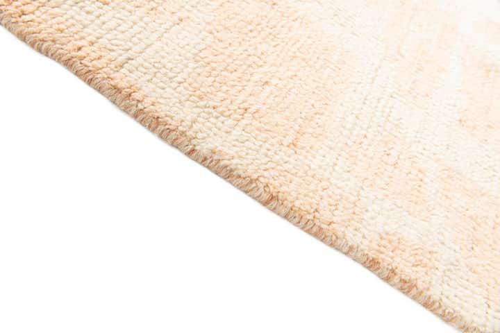 2' 10 x 8' 4 Hand Knotted Moroccan Wool Runner Rug