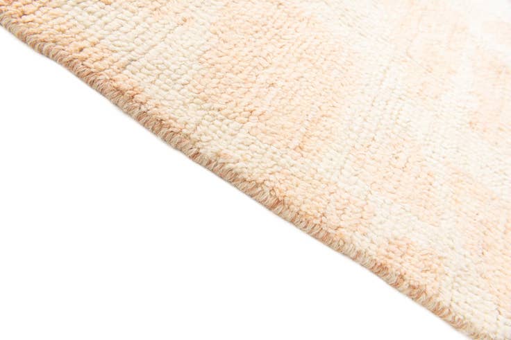 Detail image of 2' 10 x 8' 4 Hand Knotted Moroccan Wool Runner Rug