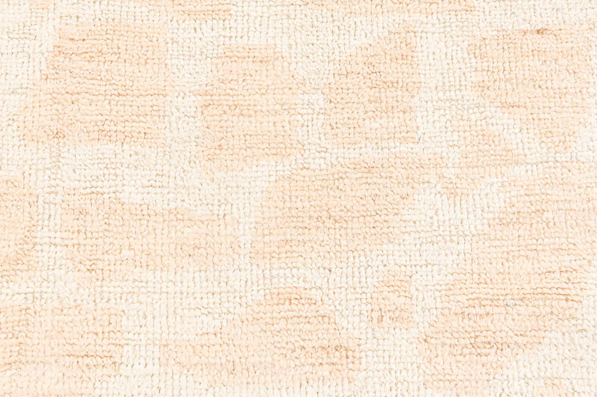 2' 10 x 8' 4 Hand Knotted Moroccan Wool Runner Rug