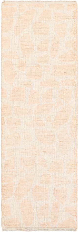 Detail image of 2' 10 x 8' 4 Hand Knotted Moroccan Wool Runner Rug