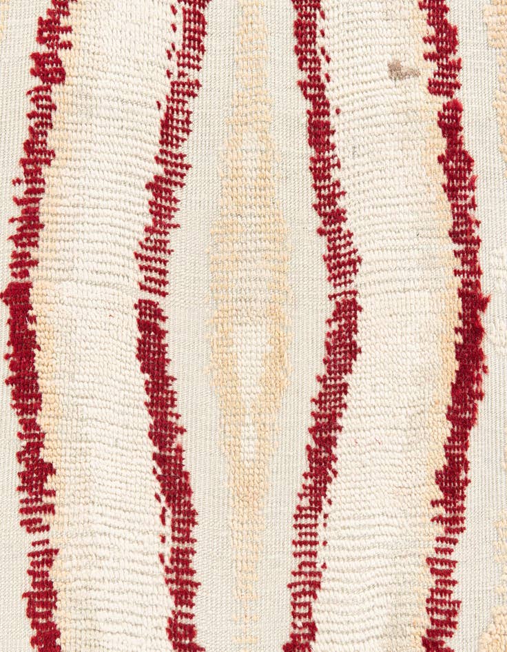 Detail image of 3' 3 x 12' 3  Hand Knotted Moroccan Wool Runner Rug