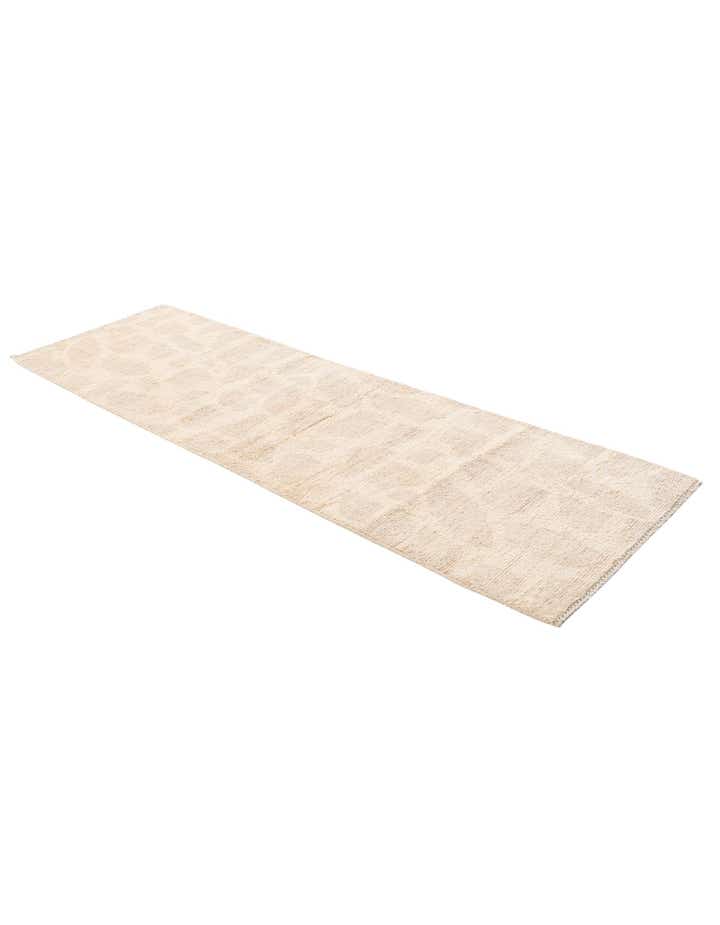 2' 7 x 8' 3 Hand Knotted Moroccan Wool Runner Rug