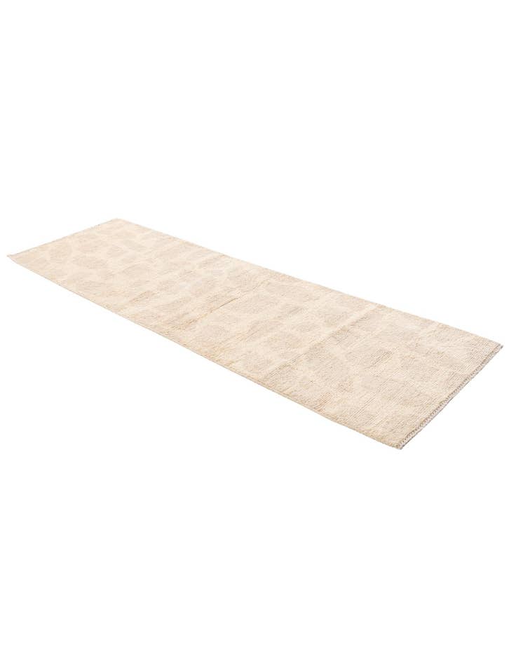 Detail image of 2' 7 x 8' 3 Hand Knotted Moroccan Wool Runner Rug