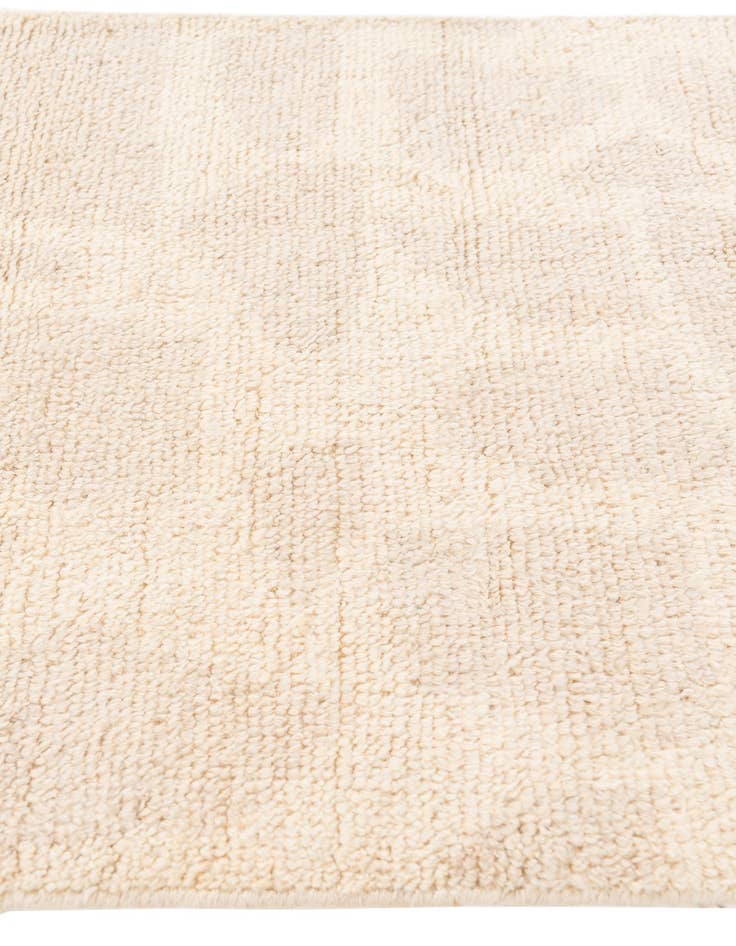 Detail image of 2' 7 x 8' 3  Hand Knotted Moroccan Wool Runner Rug