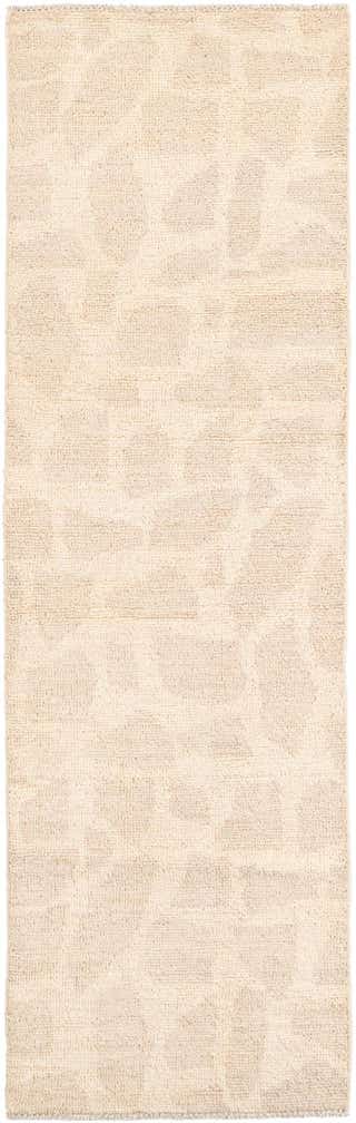 2' 7 x 8' 3 Hand Knotted Moroccan Wool Runner Rug
