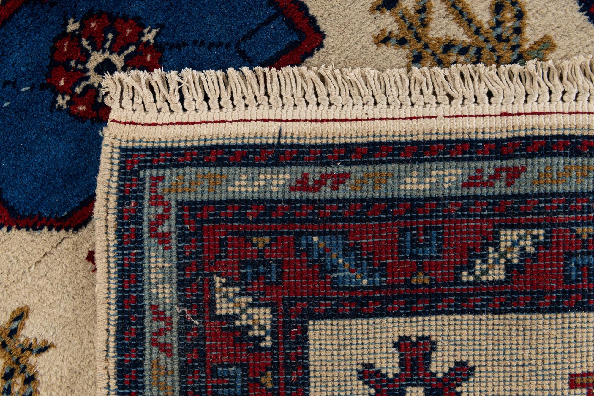 3' 4 x 9' 6 Hand Knotted Moroccan Wool Runner Rug