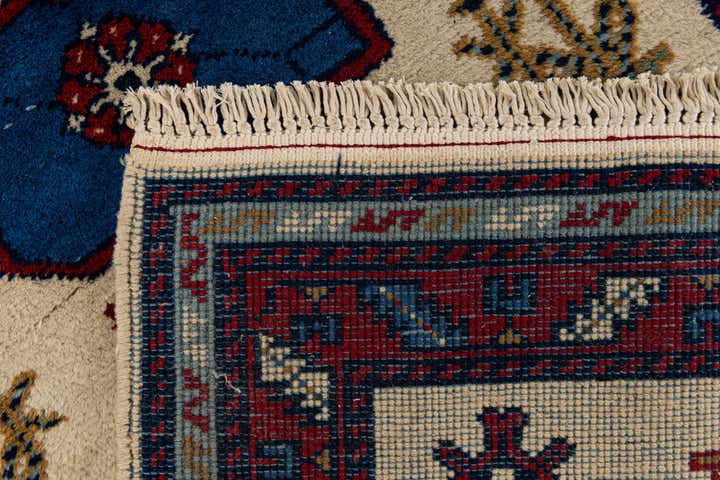 3' 4 x 9' 6 Hand Knotted Moroccan Wool Runner Rug