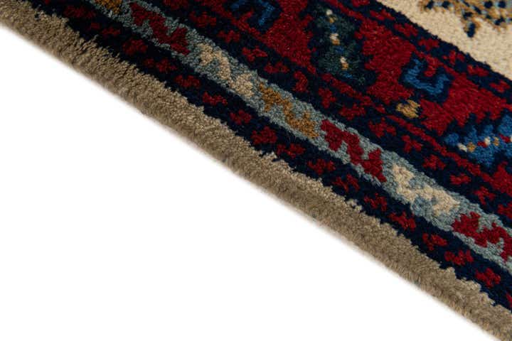 3' 4 x 9' 6 Hand Knotted Moroccan Wool Runner Rug