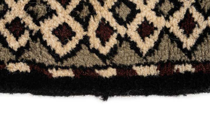 3' 4 x 6' 8 Hand Knotted Moroccan Wool Runner Rug