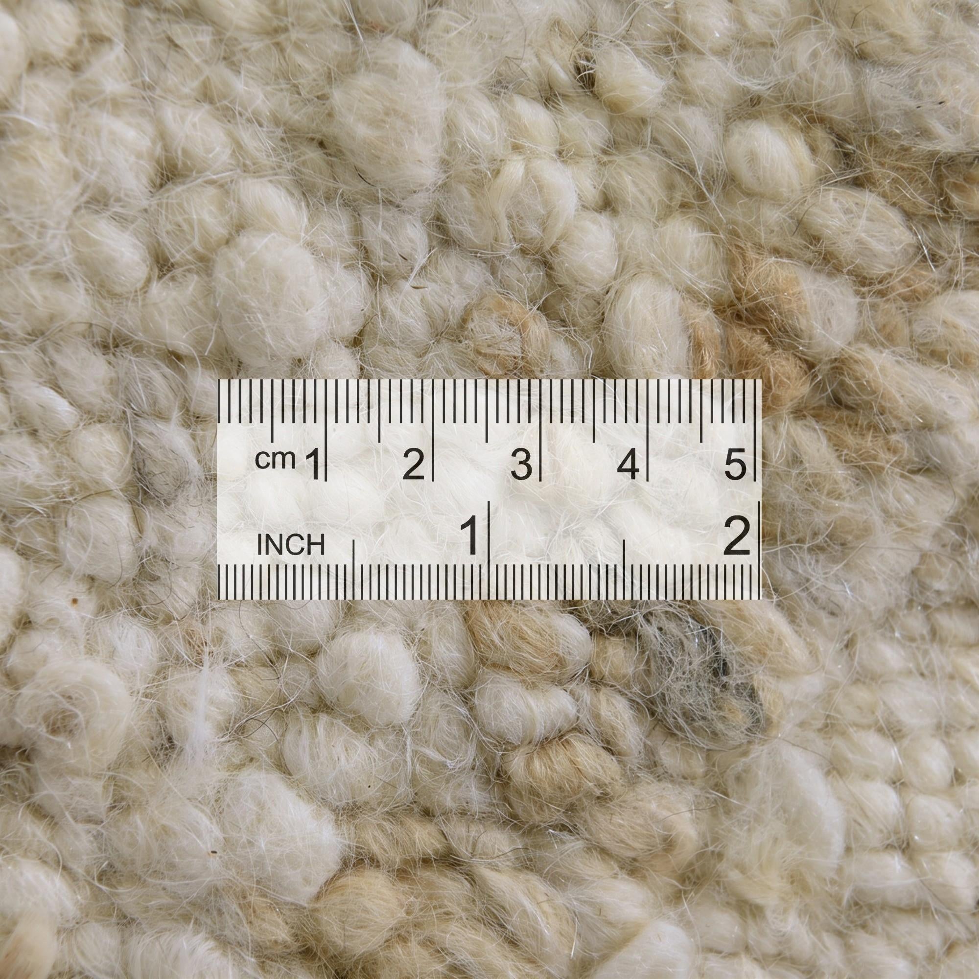 3' x 8' 2 Hand Knotted Moroccan Wool Runner Rug