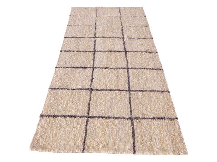 3' 1 x 8' Hand Knotted Moroccan Wool Runner Rug