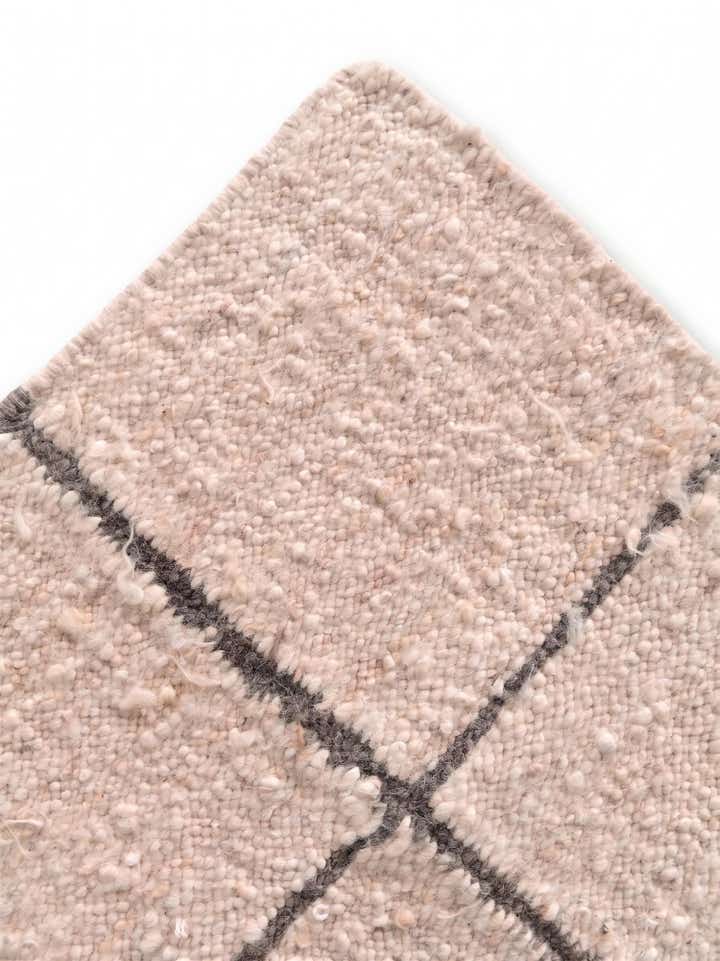 3' 1 x 8' Hand Knotted Moroccan Wool Runner Rug