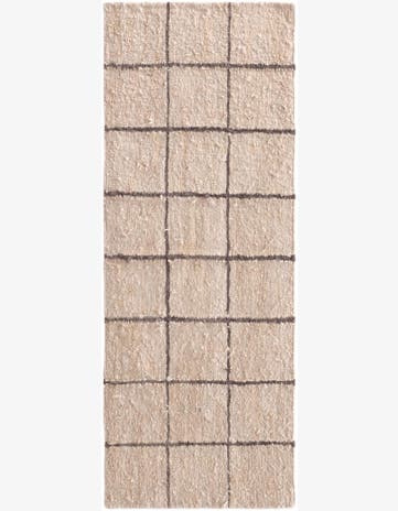 3' 1 x 8' Hand Knotted Moroccan Wool Runner Rug
