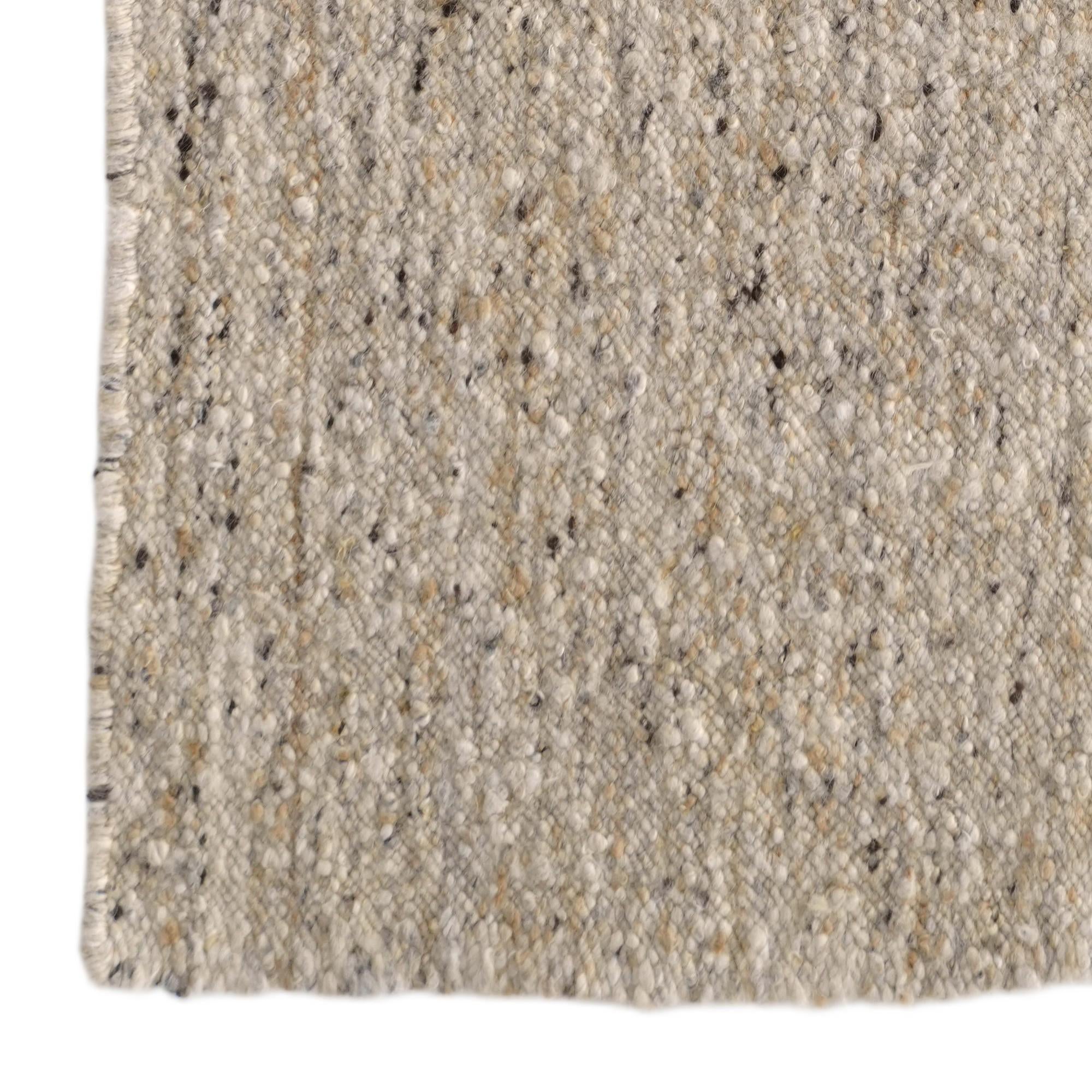 3' x 8' 1 Hand Knotted Moroccan Wool Runner Rug