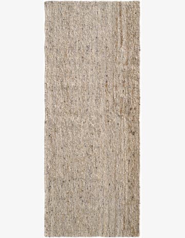3' x 8' 1 Hand Knotted Moroccan Wool Runner Rug
