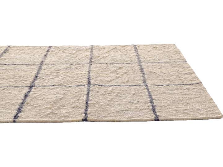 3' x 8' 1 Hand Knotted Moroccan Wool Runner Rug
