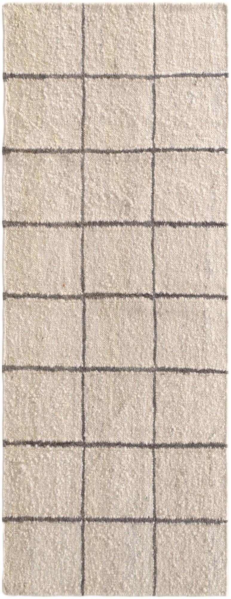 3' x 8' 1 Hand Knotted Moroccan Wool Runner Rug