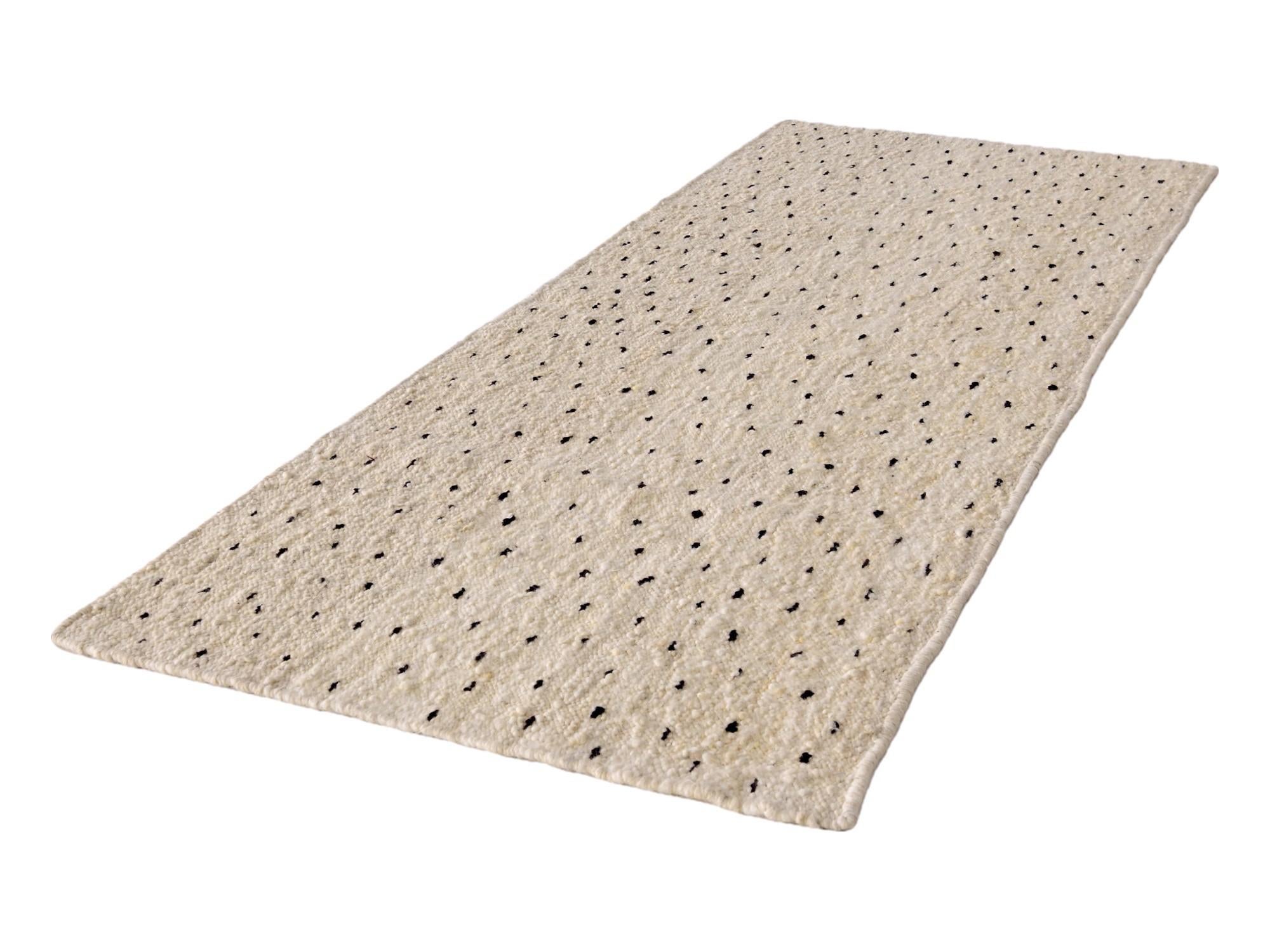 3' 1 x 8' 3 Hand Knotted Moroccan Wool Runner Rug