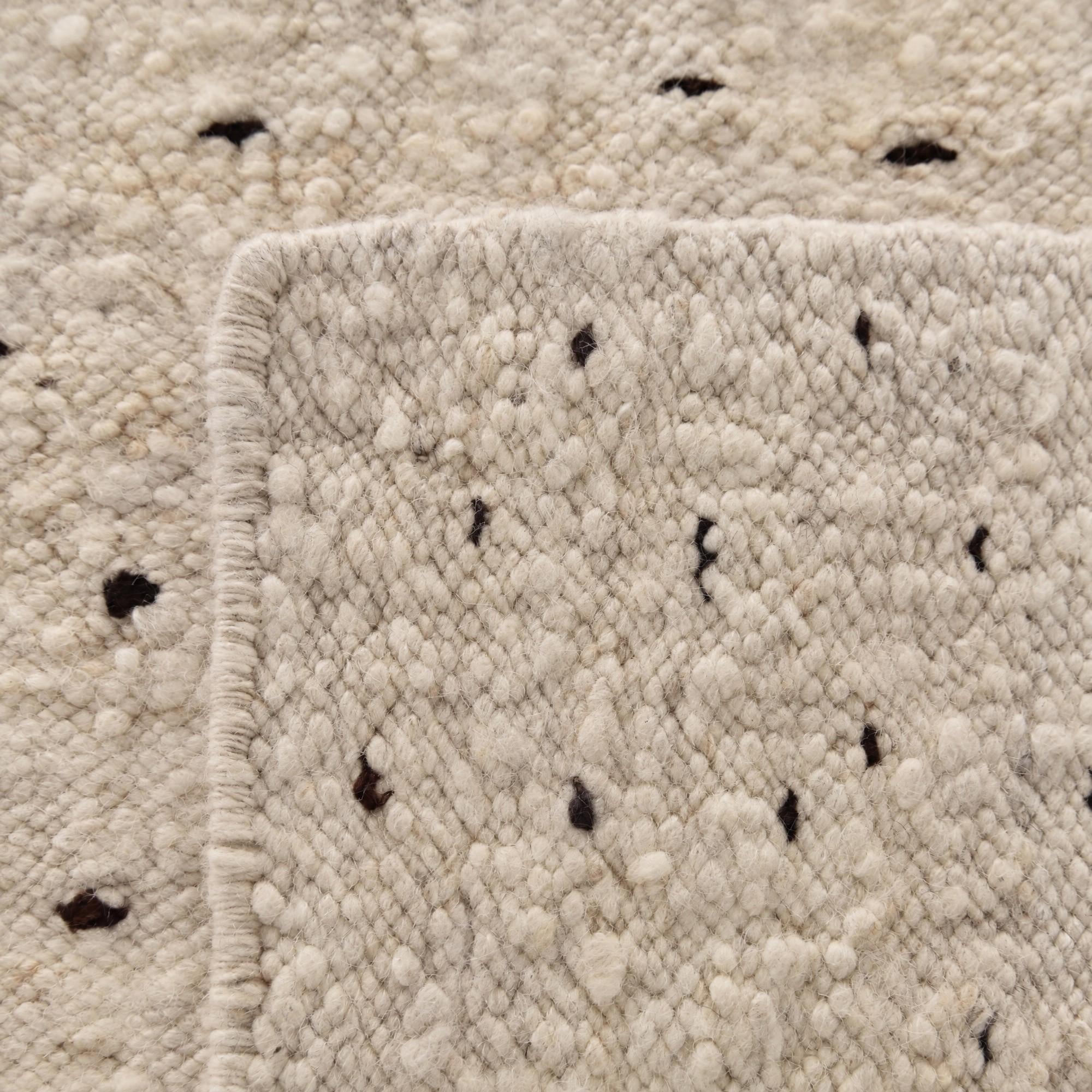 Detail image 12 of 12: 3' 1 x 8' 3 Hand Knotted Moroccan Wool Runner Rug