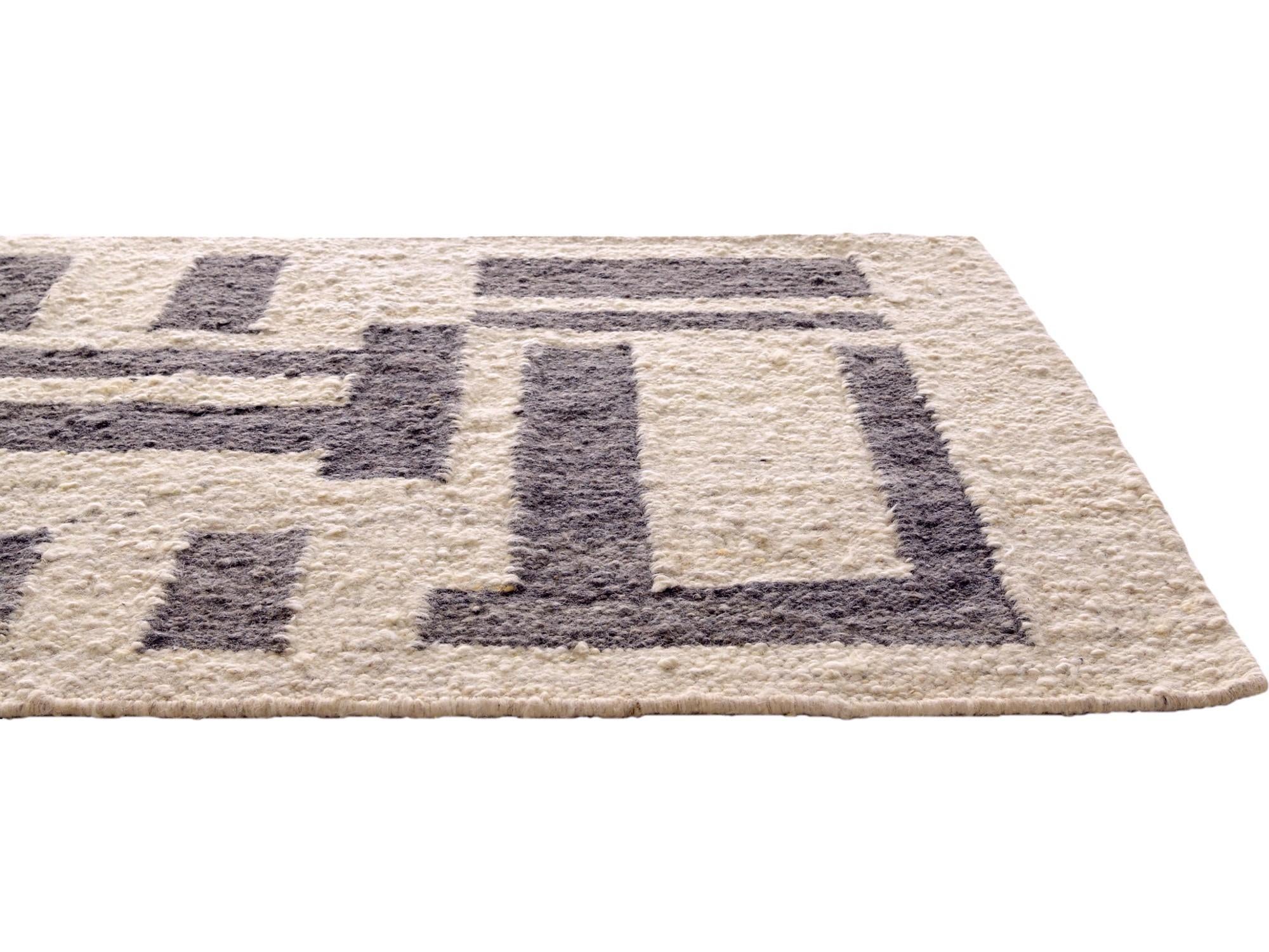 3' 1 x 8' 3 Hand Knotted Moroccan Wool Runner Rug