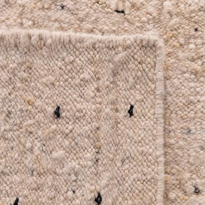 95cm x 245cm Hand Knotted Moroccan Wool Runner Rug