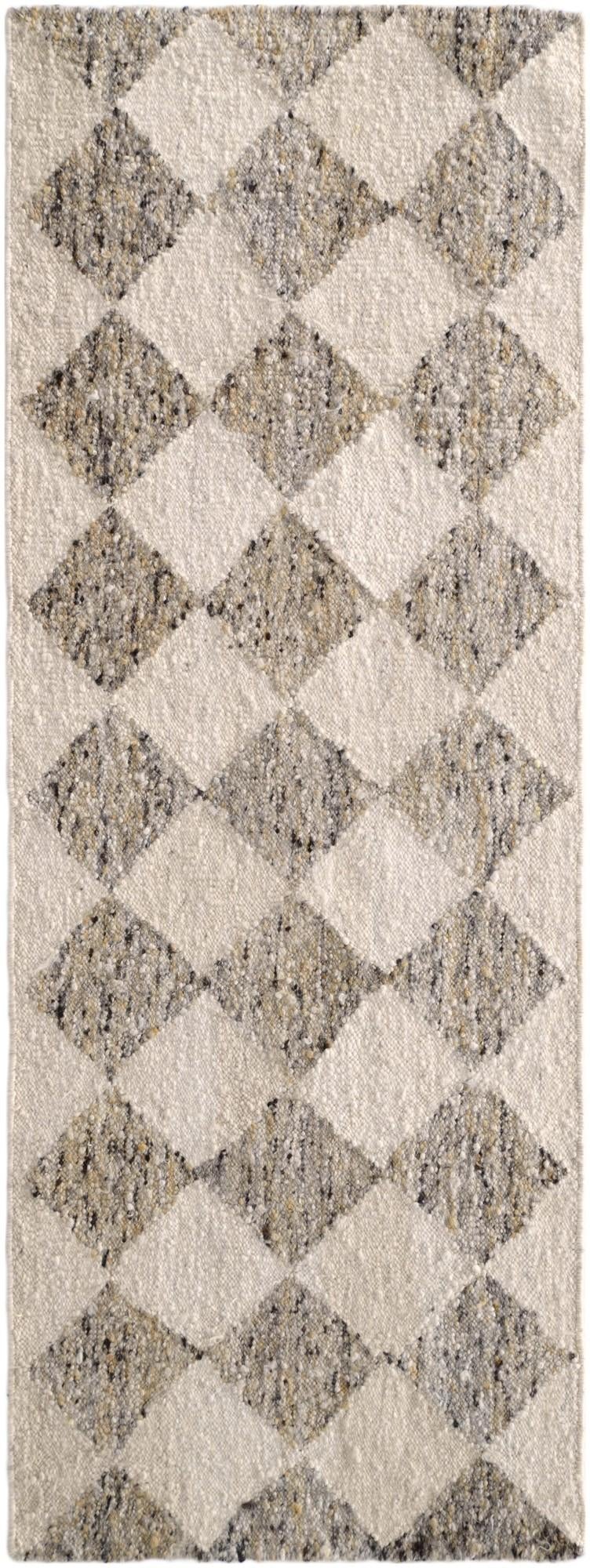 2' 9 x 8' 2 Hand Knotted Moroccan Wool Runner Rug