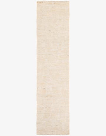 2' 7 x 10' 3 Hand Knotted Moroccan Wool Runner Rug