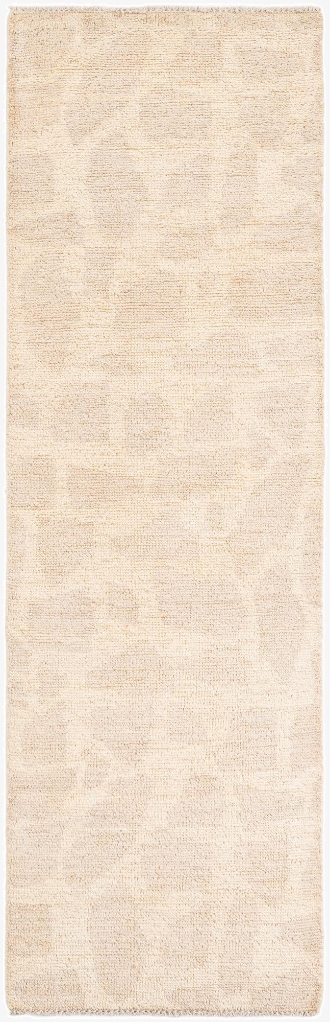 2' 8 x 8' 3  Hand Knotted Moroccan Wool Runner Rug