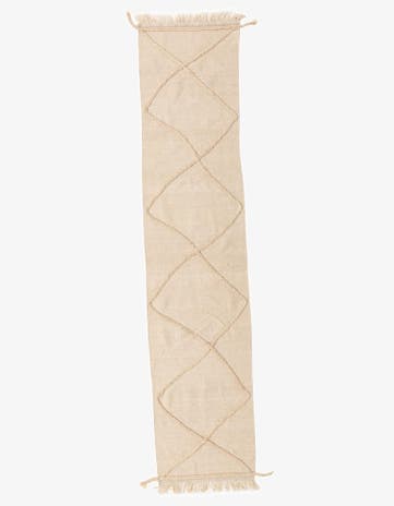 2' 3 x 10' 2 Hand Knotted Moroccan Wool Runner Rug