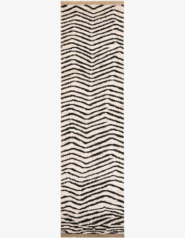 4' x 14' 10 Hand Knotted Moroccan Wool Runner Rug