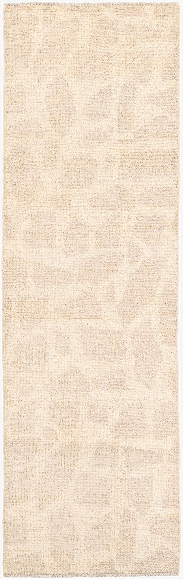 2' 7 x 8' 3  Hand Knotted Moroccan Wool Runner Rug