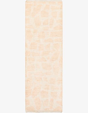 2' 10 x 8' 4 Hand Knotted Moroccan Wool Runner Rug